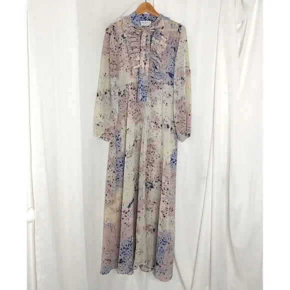 Free People Lily & Lionel Star Maxi Dress S - Picture 5 of 13